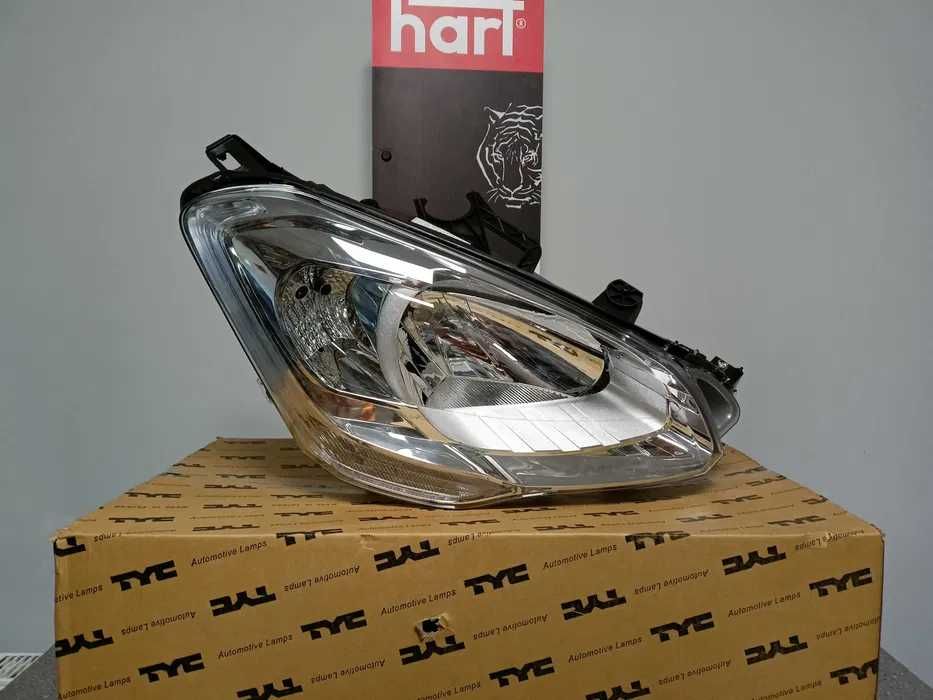 Citroen Berlingo,Partner 08- 12 Lampa/Reflektor  prawy kpl H4