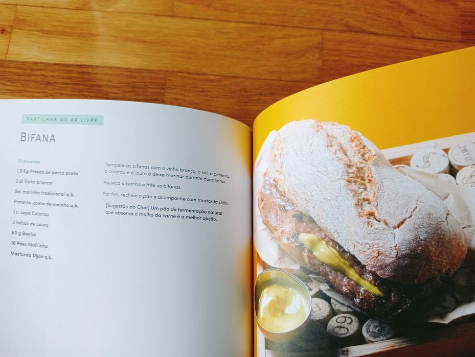 Livro - Receitas para partilhar - Petiscadas