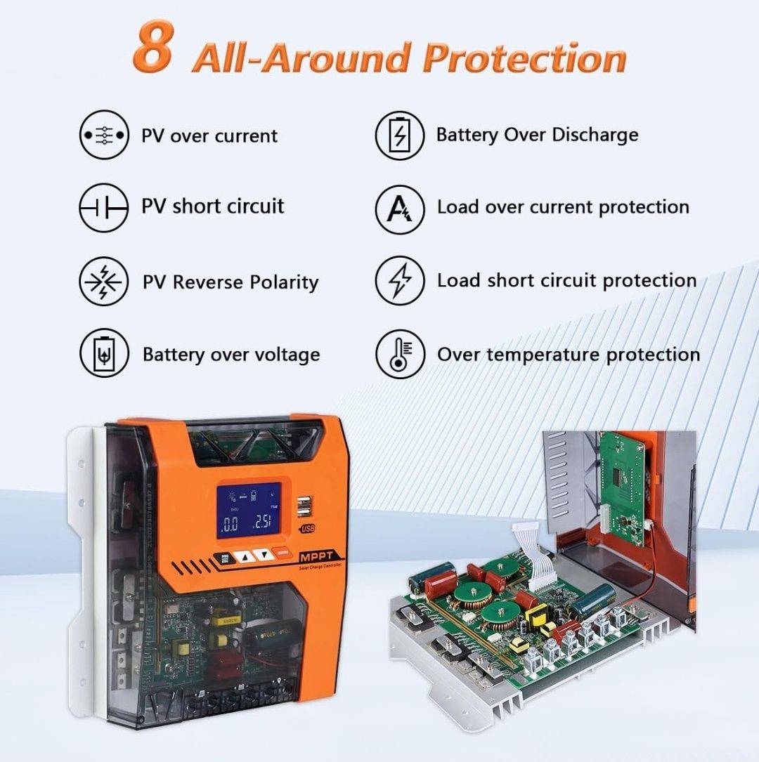 Solarny regulator ładowania Y&H Kontroler ładowania słonecznego MPPT 2