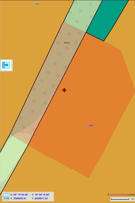 Sprzedam działkę budowlaną - 3747 m2 Ruda Śląska - Halemba