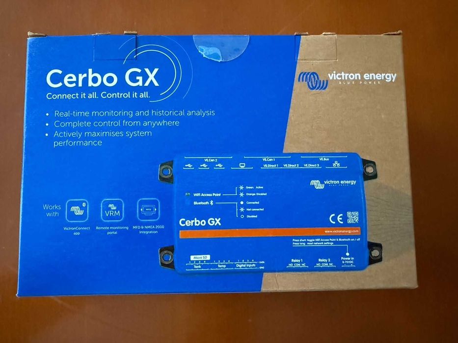 Nowe zaplombowane Victron Energy Cerbo GX MK2 Najnowsza wersja! kamper