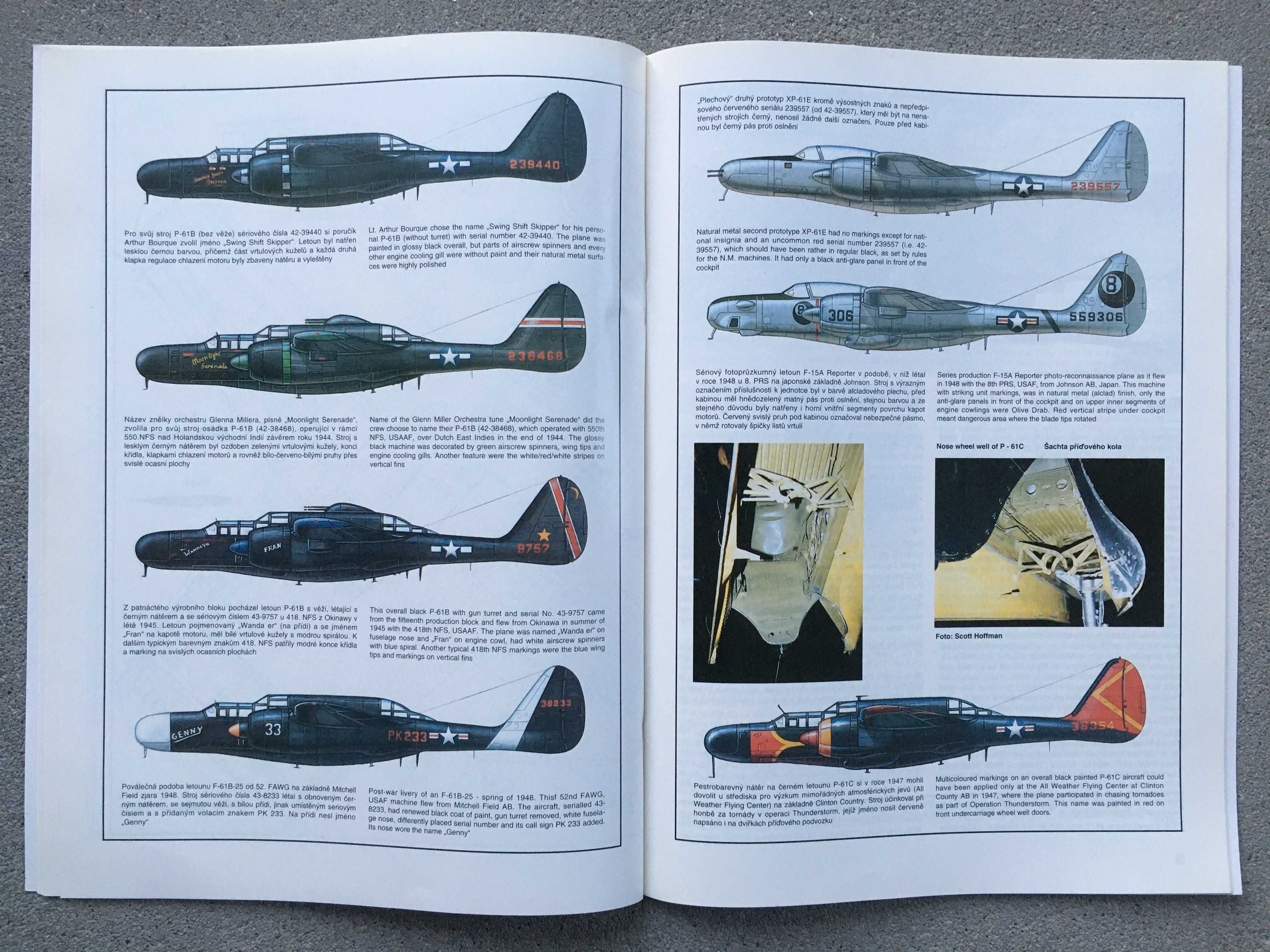 Monografia Northrop P-61 Black Widow stan jak nowy