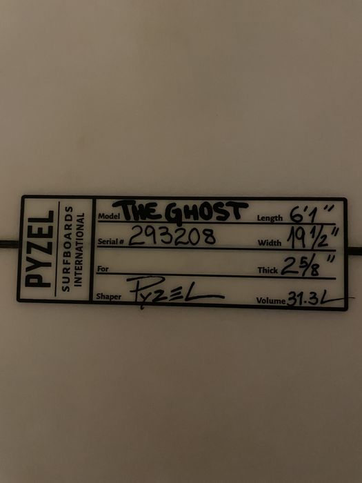 Pyzel Ghost 6’1