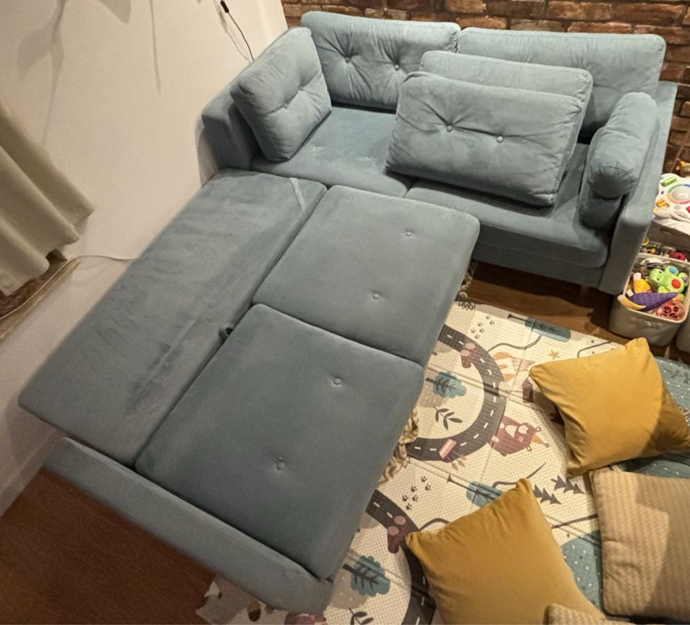 Sofa kanapa narożnik Pure Agata lewy