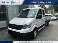 Volkswagen Crafter Skrzyniowy  35 Podwójna Kabina 7 Miejscowy 2.0 TDI Hak