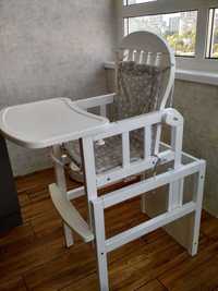 Дитячий стілець трансформер для годування DeSon Kiddy 2в1