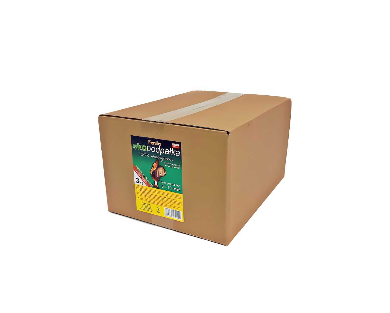 MEGA Ekopodpałka do kominka Podpałka do pieca Rozpałka grillowa 3 kg