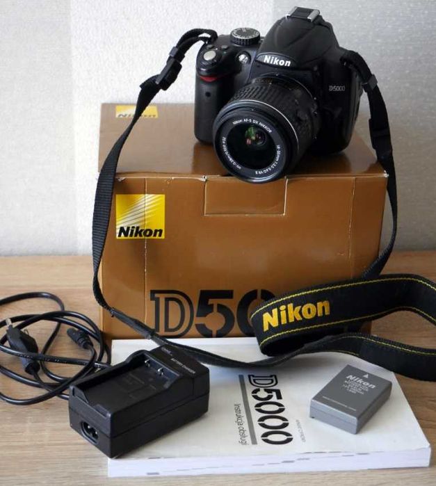 Aparat fotograficzny Nikon D5000 Body. Lustrzanka Cyfrowa