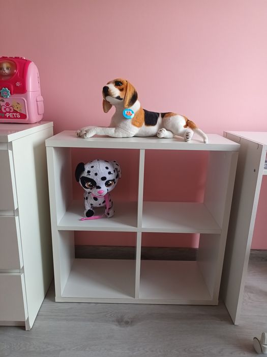 Regałna książki bialy