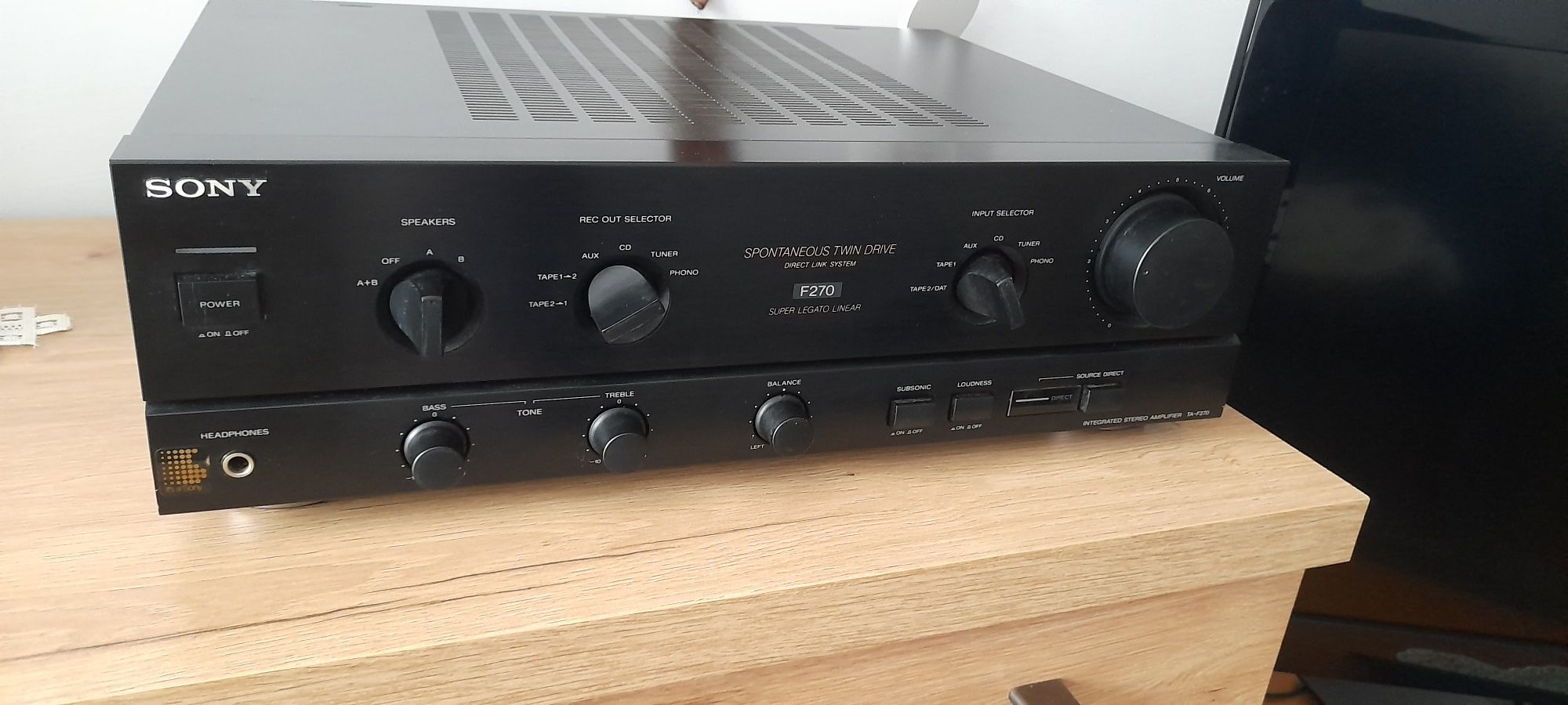 Wzmacniacz sony ta-f 270