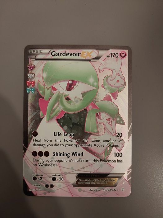 Karta Pokemon 2016 Gardevoir RC30/RC32