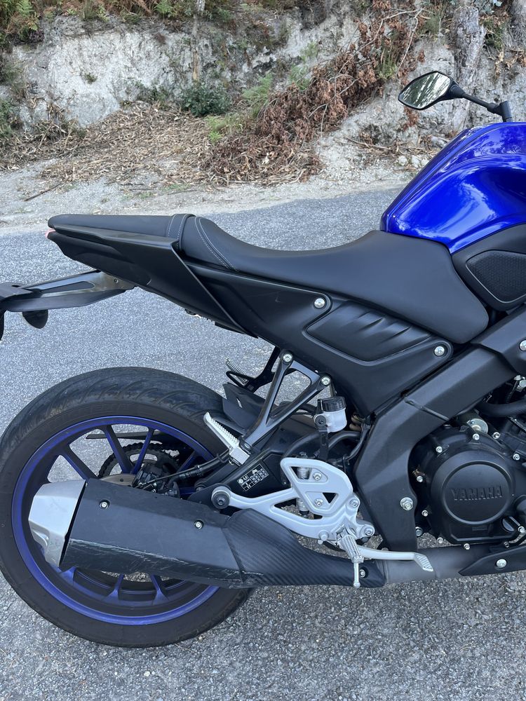 Yamaha mt 125 Azul, ano 2021. Execelente estado + Suporte de tele