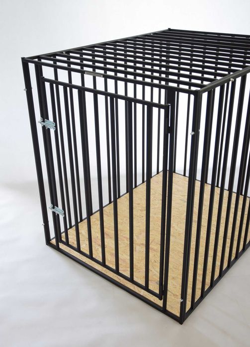 Klatka kojec kennelowa transporter psa mocna wytrzymała skł czarna 5XL