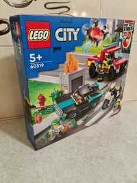 Lego City 60319 Akcja strażacka i policyjny pościg