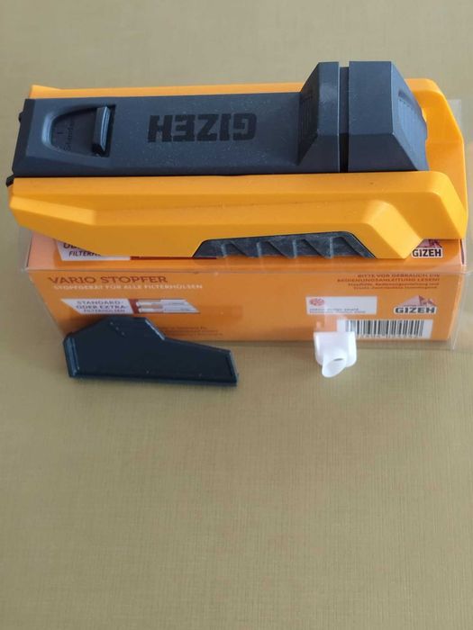 Máquina de entubar tabaco, filtro normal e filtro comprido, GIZEH