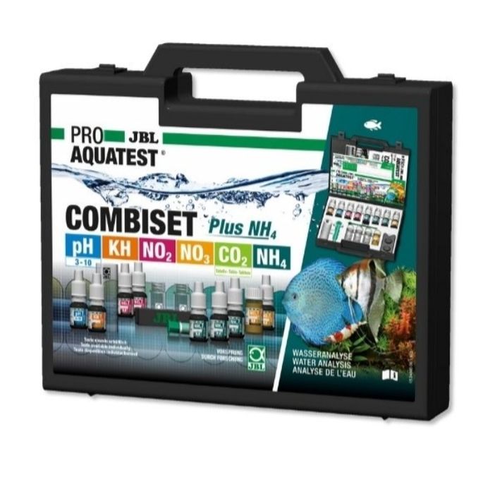 Testes para aquário JBL proaquatest combi set plus nh4