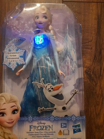 Elsa Frozen z efektem świetlno-dźwiękowym. Nowa.