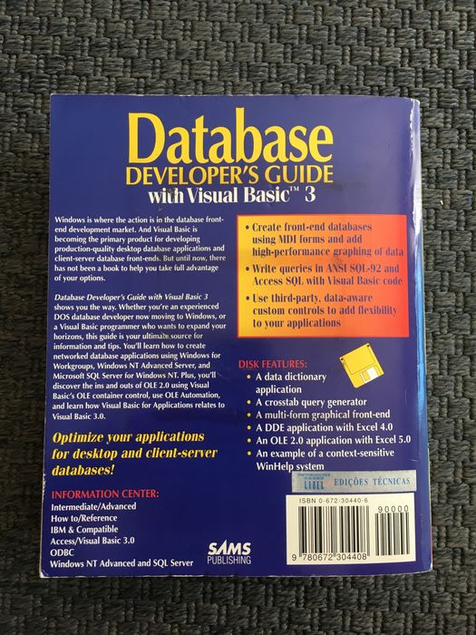 Database Developer’s Guide with Visual Basic 3