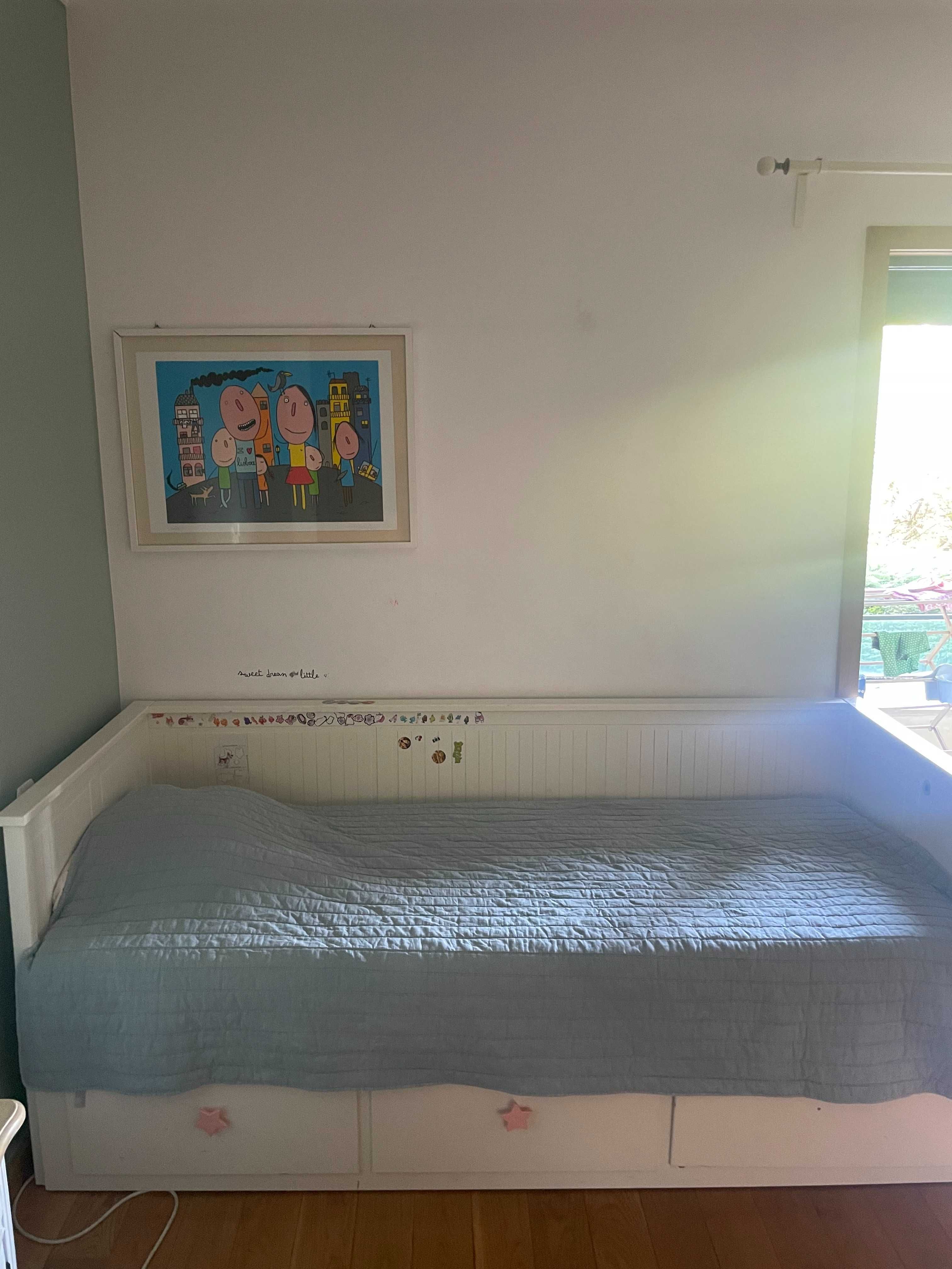 PROMO - CAMA IKEA HEMNES - SEM COLCHÕES - OFERTA LENÇÕIS
