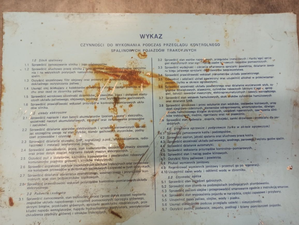 Stare metalowe tablice informacyjne PRL , PKP  KOMPLET