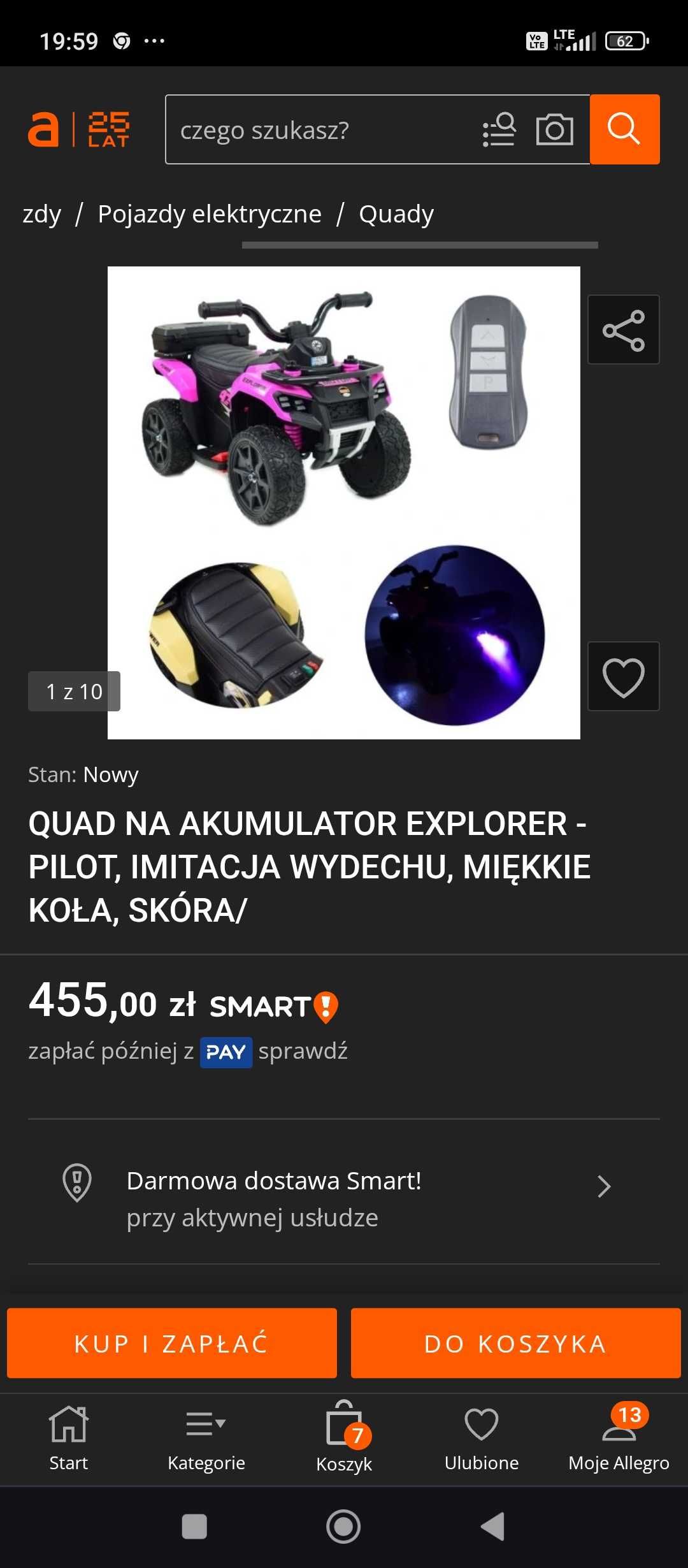 Quad dla dziecka
