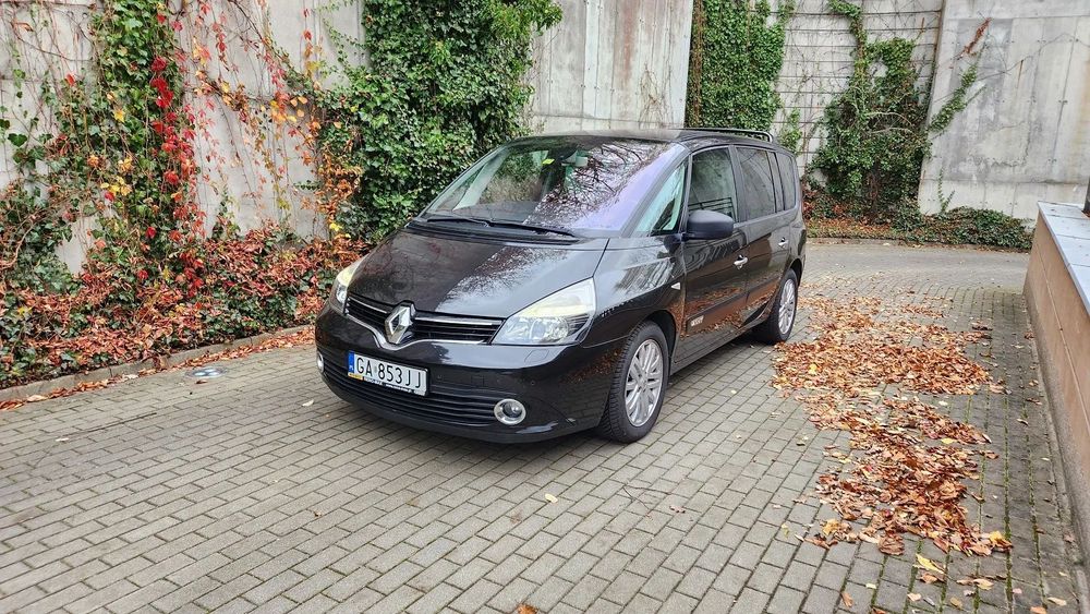 Renault Espace Espace IV 2.0 dCi 173 KM 2013r Automat czarny DUŻY SERWIS!