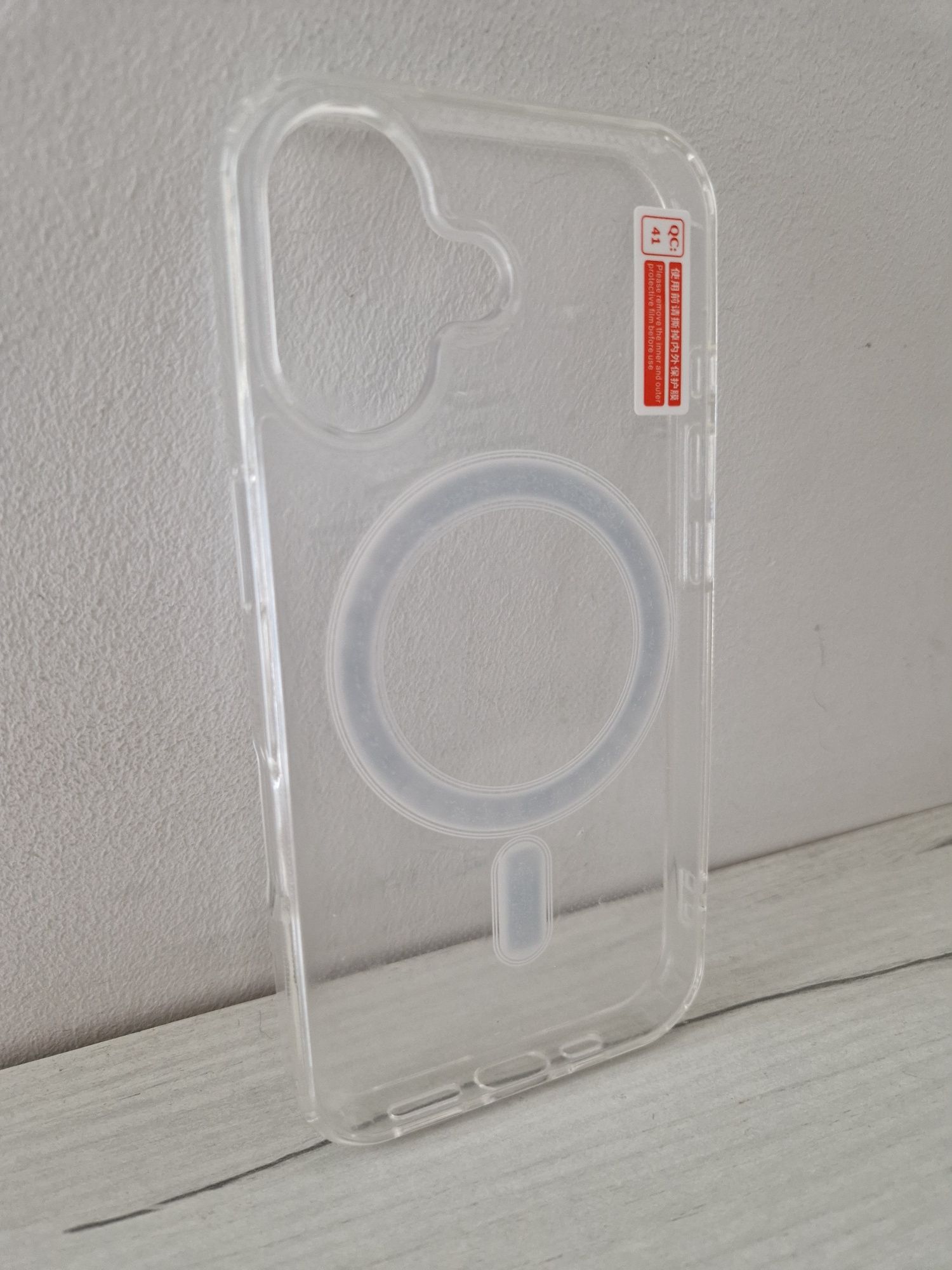 Acrylic Magsafe Case do Iphone 16 Plus przezroczysty