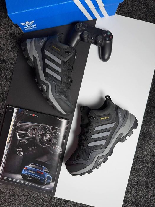 Чоловічі кросівки адідас терекс Adidas Terrex Fur Grey [41-46]