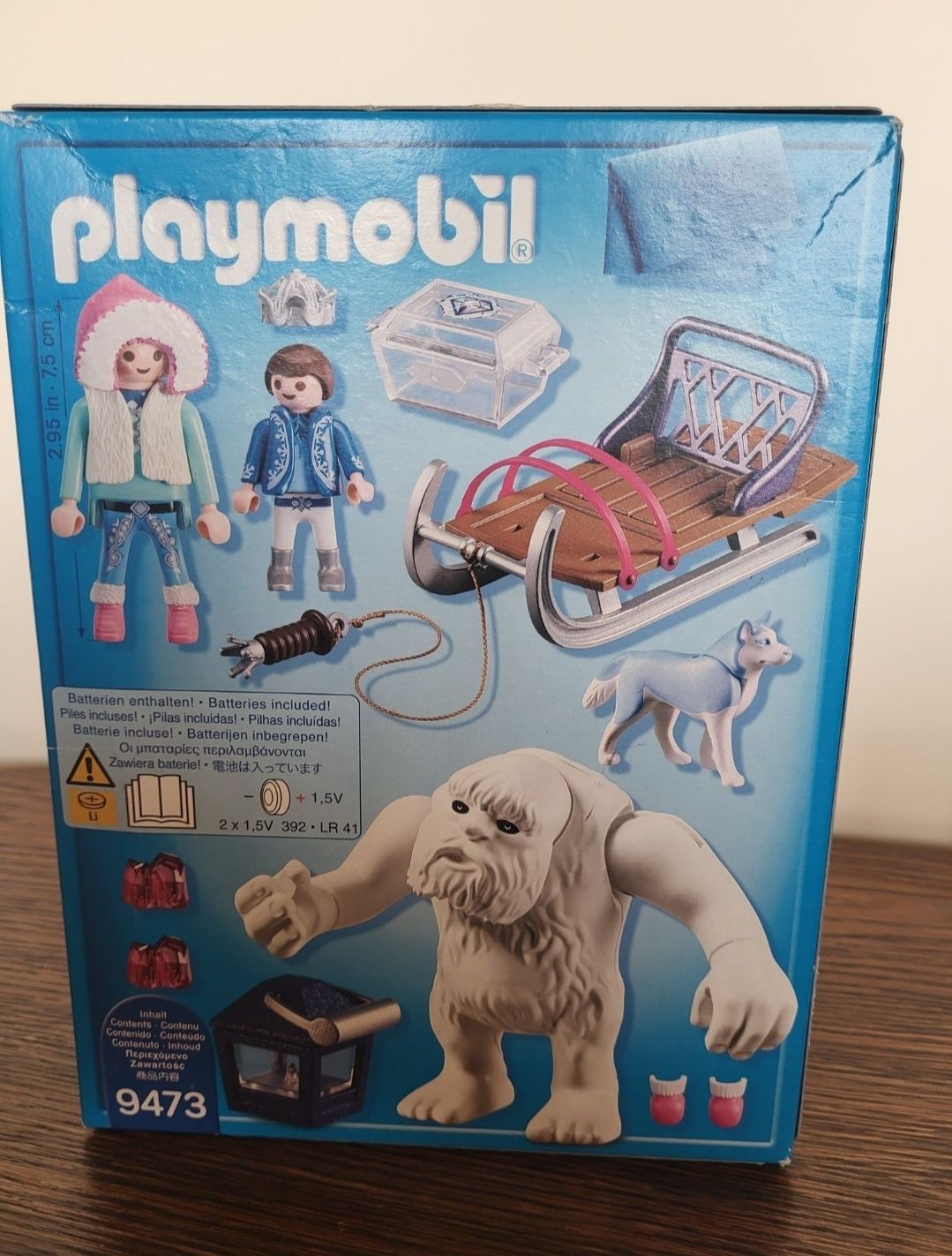 Playmobil Magic 9473 Zimowy Troll z sankami