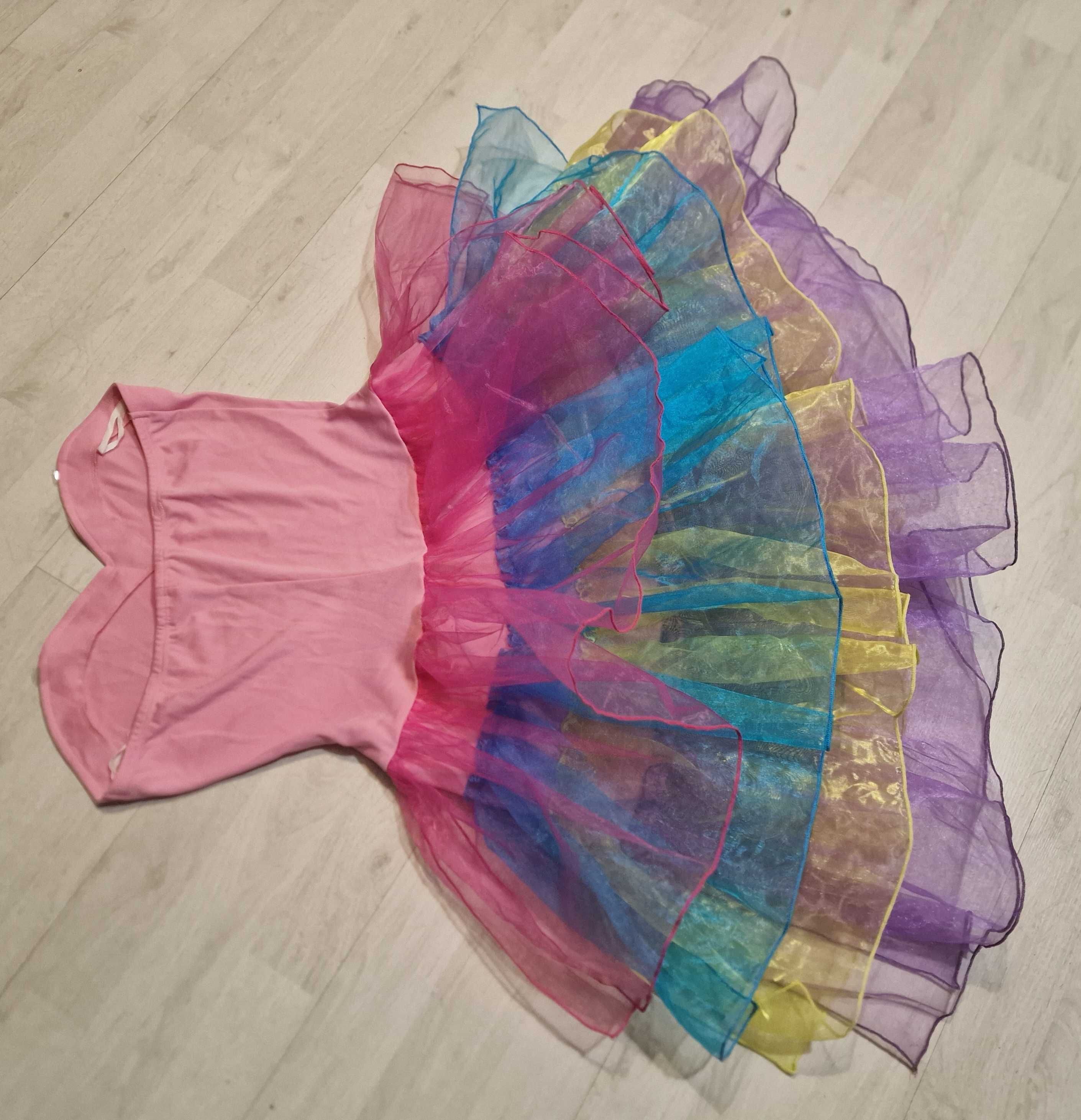 S strój motylek elfik królewna motyl wróżka dama dworu nr 2185