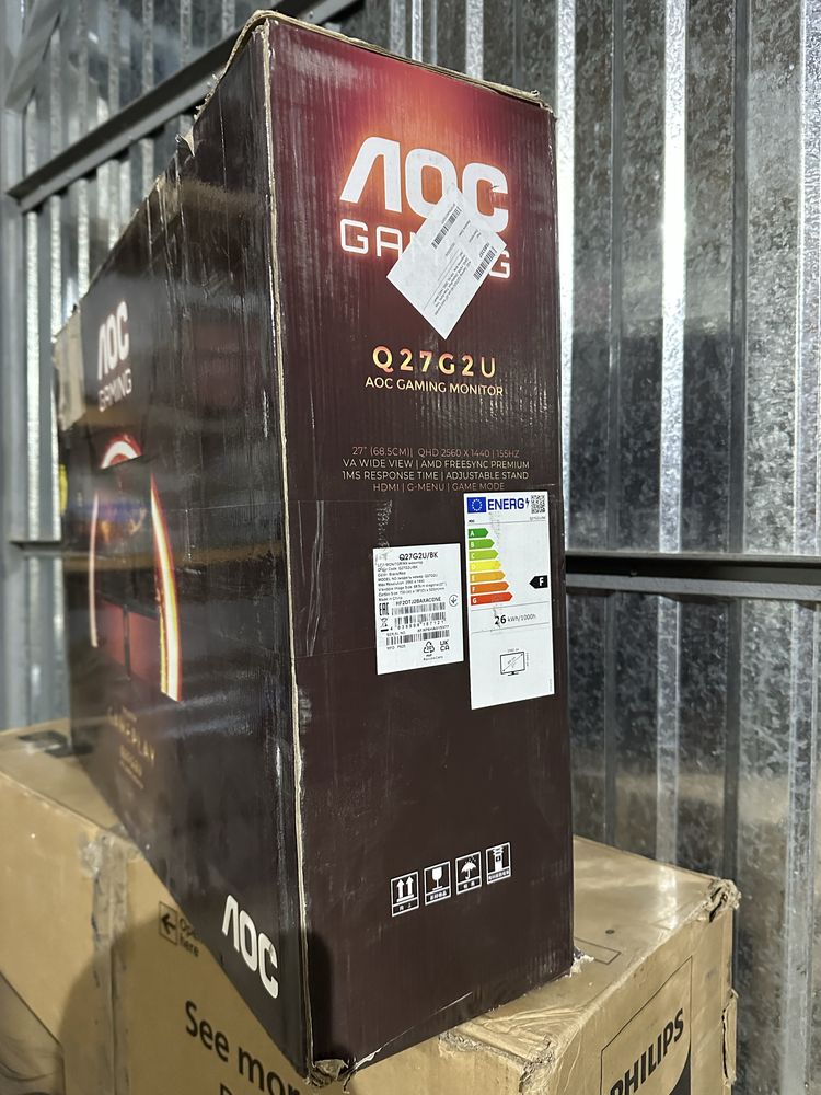 2К 144Гц 27ʼʼ  AOC CQ27G2U монітор
