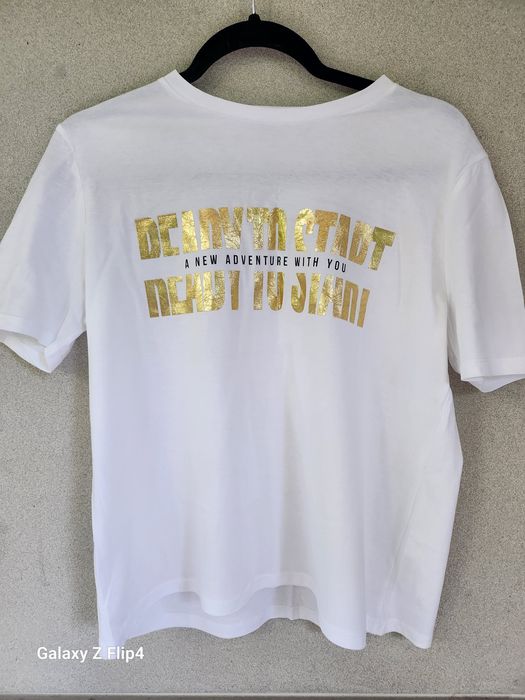 Biała koszulka ZARA