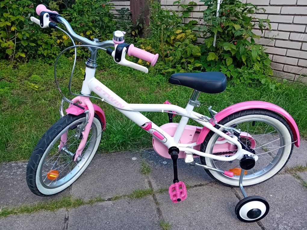 Rower dziecięcy btwin docto girl 500 koła 16cali jak nowy