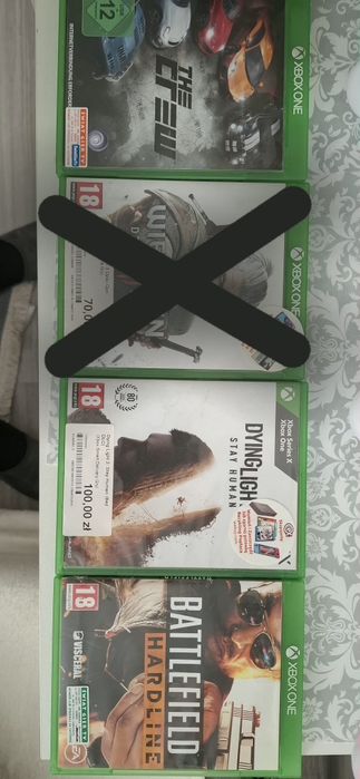 Sprzedam gry na Xboxa one