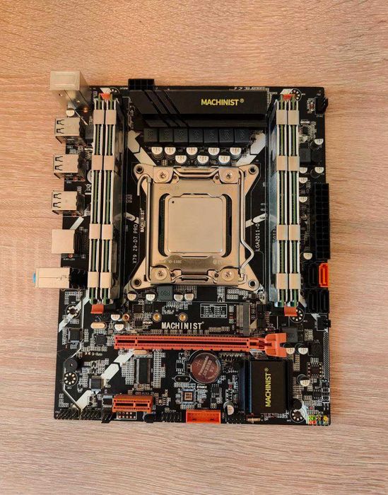 Потужний комплект плата + проц Xeon 16 ядер + 64gb озу M2 Maсhinist