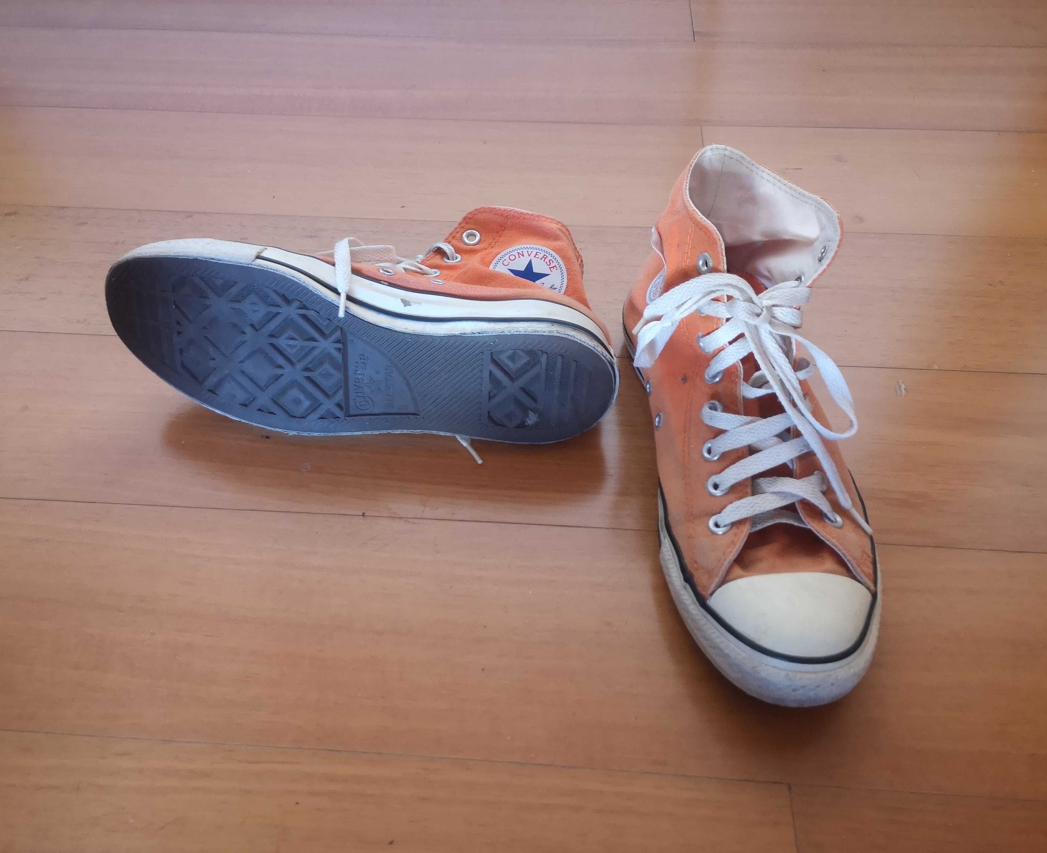 Converse All-Stars - Cor de laranja - Tamanho 41.5