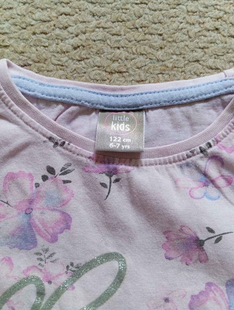 Zestaw dwóch bluzek na lato dla dziewczynki, t-shirty, Pepco, Next