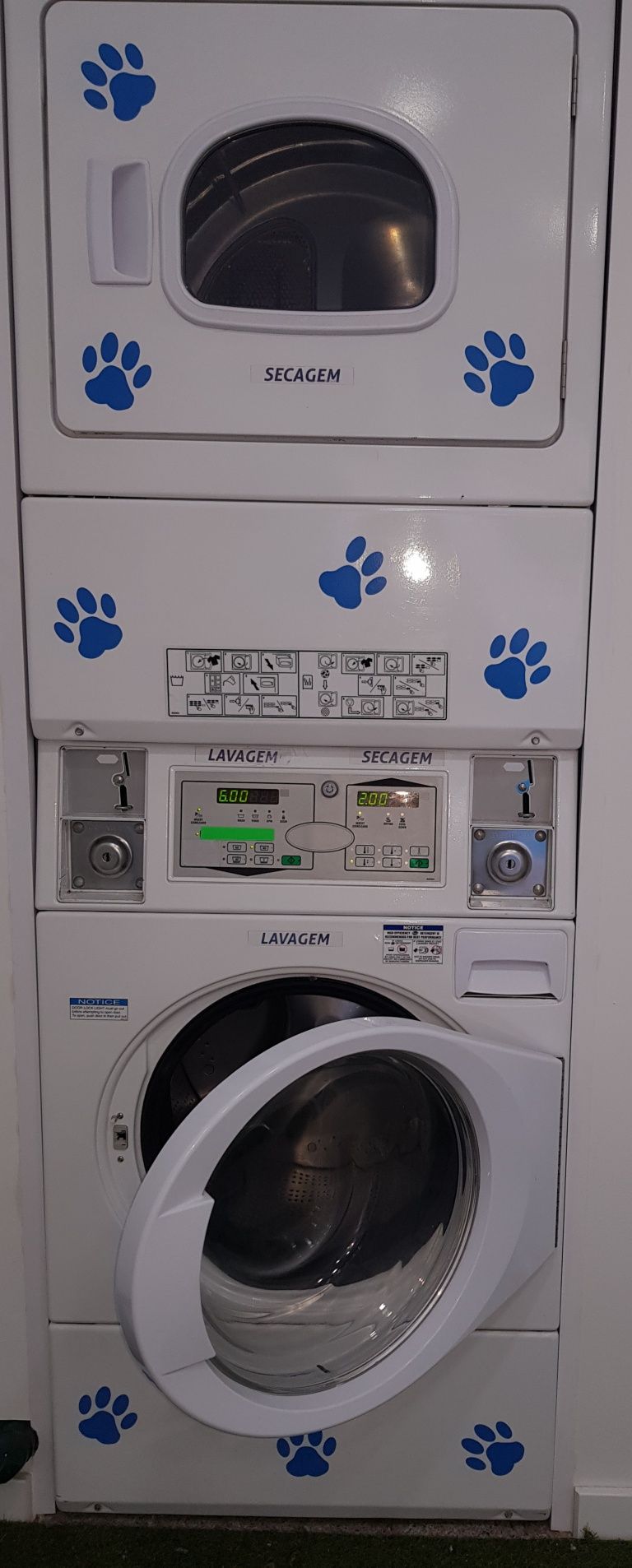 Máquina Industrial Marca Primus 10 kg lavar e secar