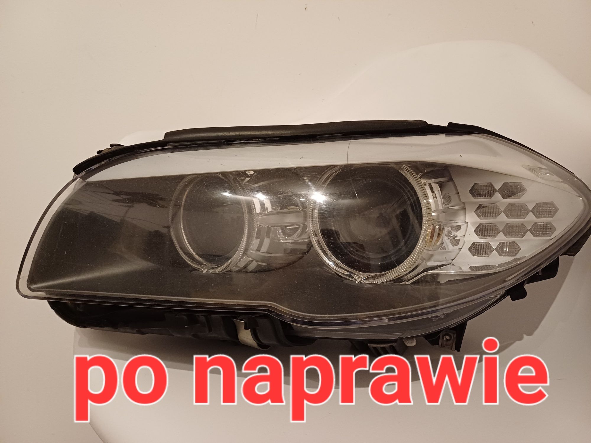 Naprawa lamp regeneracja reflektorów f10 bmw insignia audi metalizacja