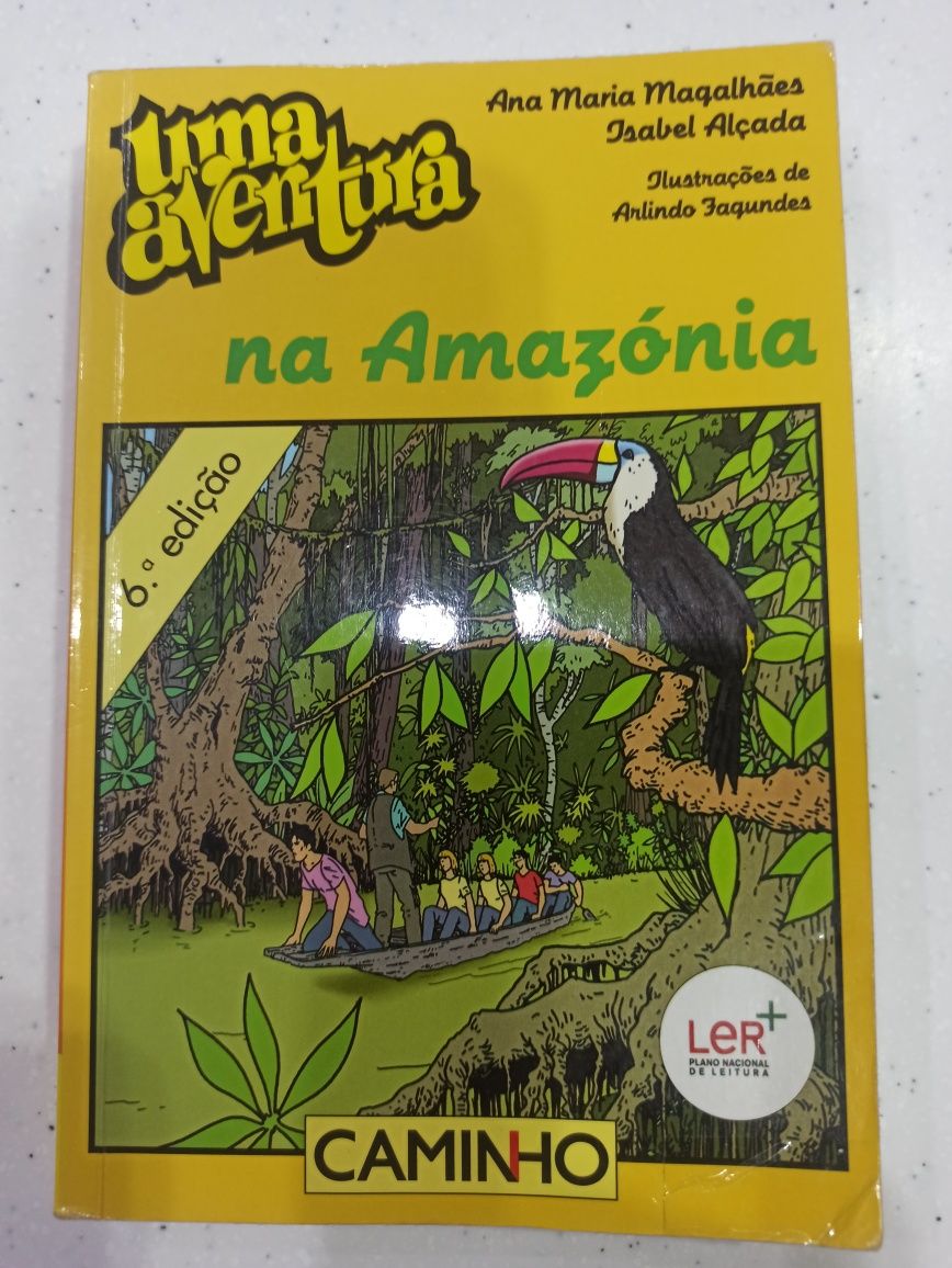 Livro Uma Aventura na Amazona