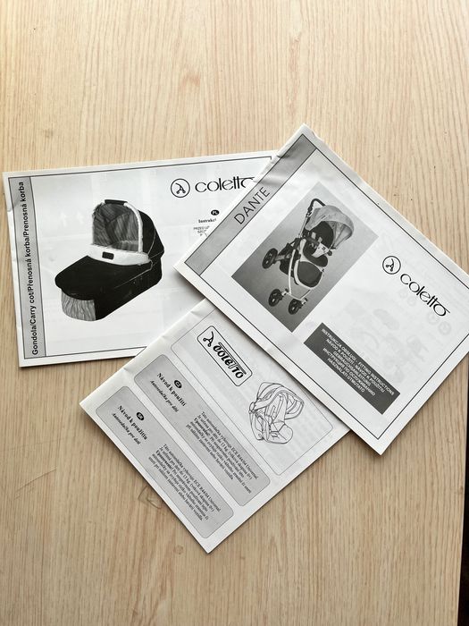 Коляска Coletto Dante 3 в 1