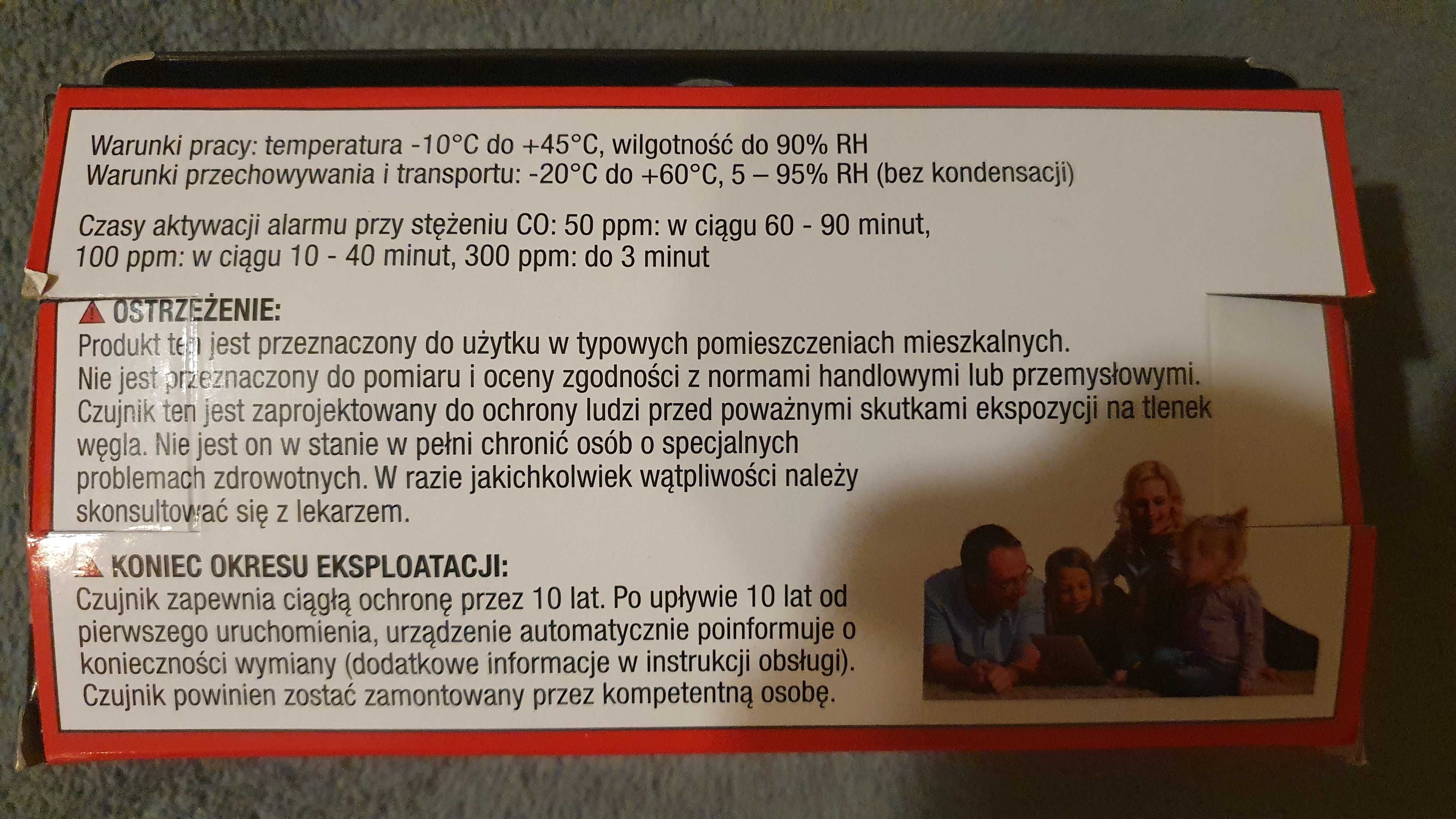 Czujnik tlenku węgla