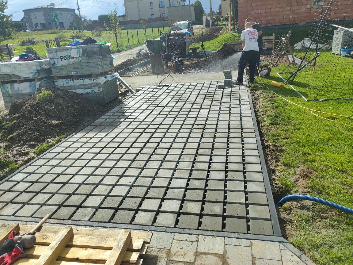 Układanie kostki brukowej od A do Z Kornowac Racibórz łańce kobyla