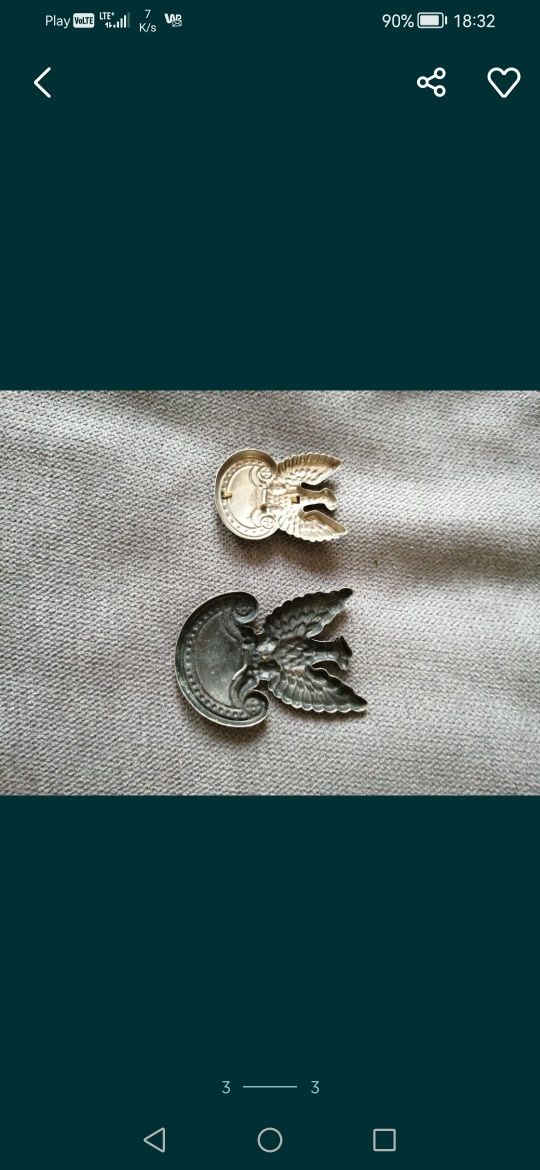 Orzeł z kotwica marynarka 1szt