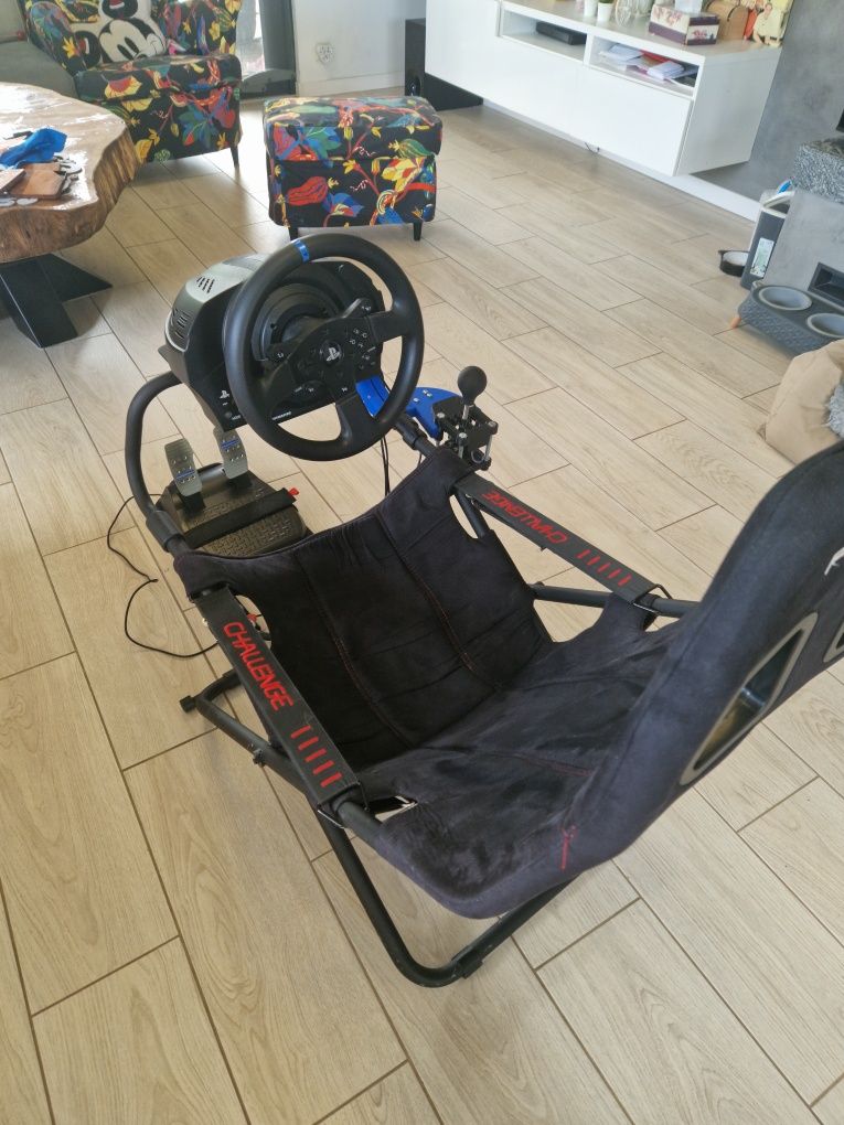 Kierownica thrustmaster t300rs z shifterem + playseat