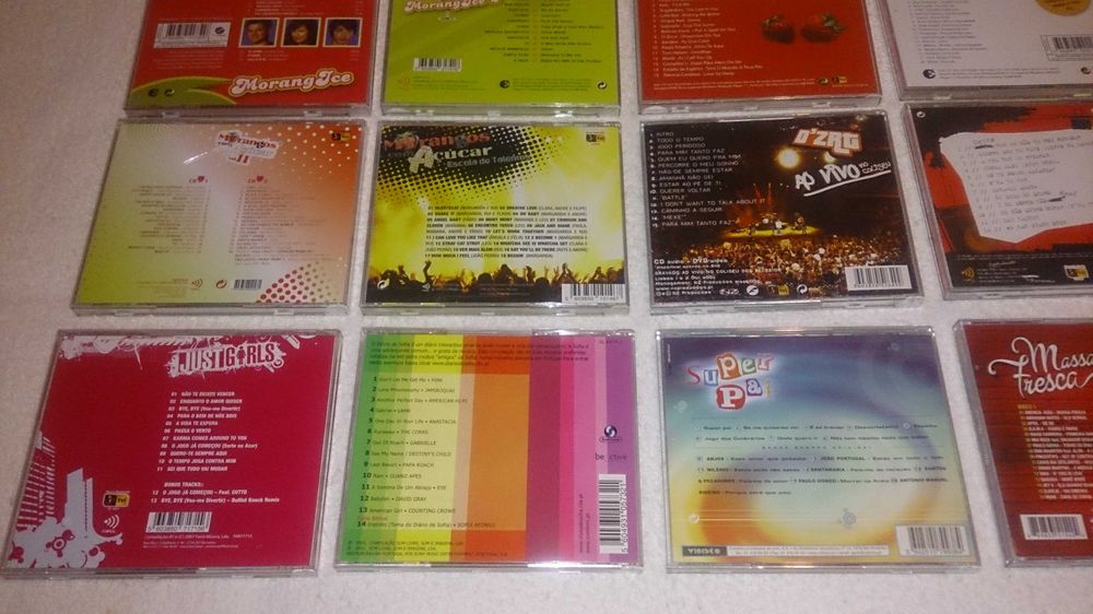 séries portuguesas (morangos com açúcar, just girls) cds