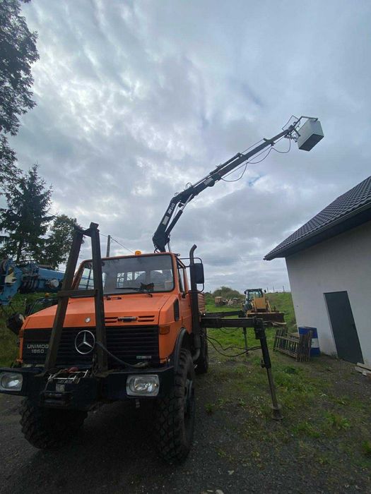 Mercedes Unimog 1650 4x4 HDS+kosz