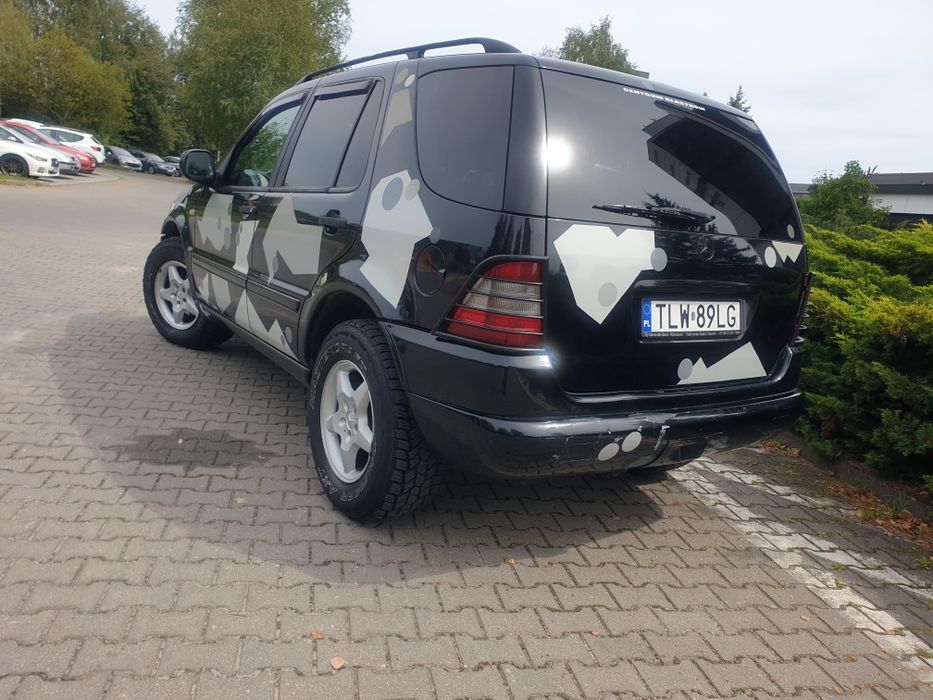 Mercedes ML W163 2.7 CDI off-road wyciągarka, AT, osłony, android bose