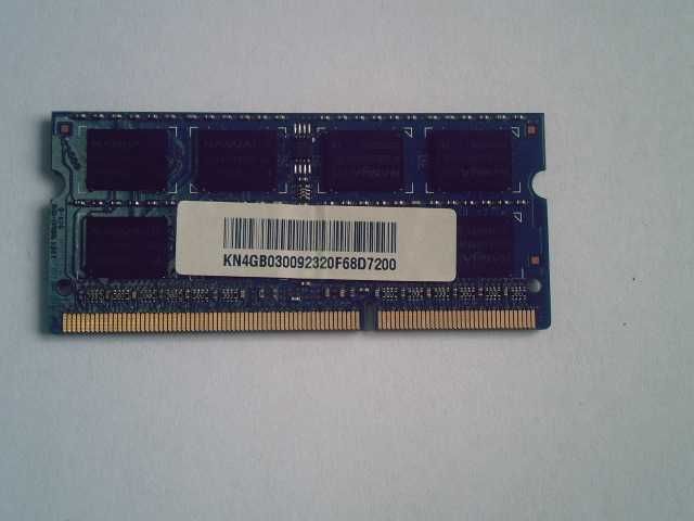Пам'ять SO-DIMM DDR3 4GB до ноутбуків ( Hynix 10600s)