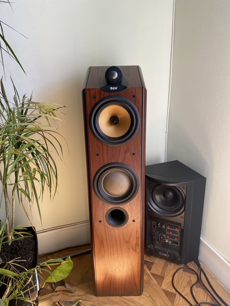 Bowers Wilkins 704 de chão colunas